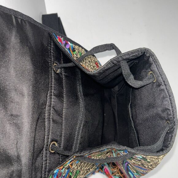 Goodhan‎ Vintage Brand Backpack Small Embroidered Floral - Picture 10 of 15